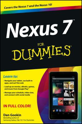 Nexus 7 For Dummies (Google Tablet) 1118508734 Book Cover