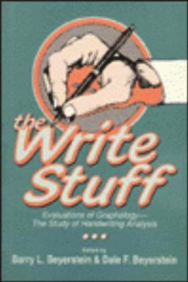 The Write Stuff 0879756136 Book Cover