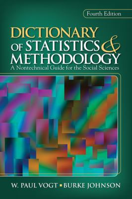 Dictionary of Statistics & Methodology: A Nonte... 1412971098 Book Cover