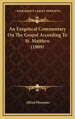 An Exegetical Commentary On The Gospel Accordin... 1164442686 Book Cover