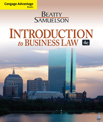 Introduction to Business Law, 4th Edition 113318815X Book Cover