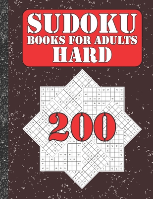 Sudoku books for adults hard: 200 Sudokus from ... B086PLY7KT Book Cover