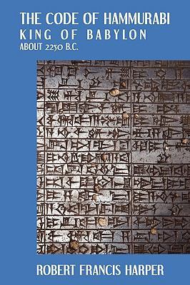 The Code of Hammurabi 1616190523 Book Cover