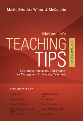 McKeachie's Teaching Tips: Strategies, Research... 1133936792 Book Cover