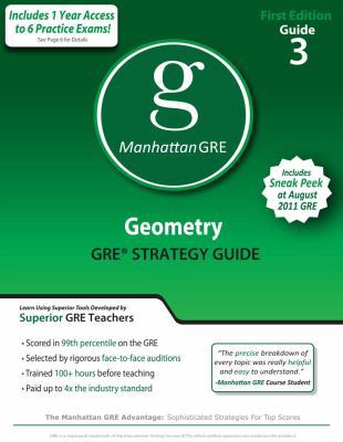 Geometry GRE Preparation Guide 1935707043 Book Cover