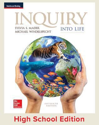 Mader, Inquiry Into Life, 2017, 15e, Student Ed... 007667407X Book Cover