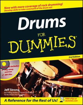 Drums for Dummies [With CD-ROM] 0471794112 Book Cover