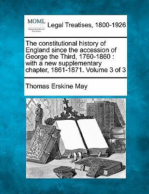 The constitutional history of England since the... 1240082509 Book Cover