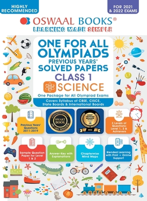 Oswaal One for All Olympiad Previous Years' Sol... 9354233457 Book Cover