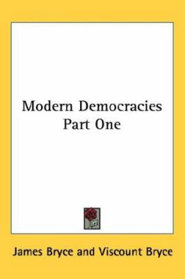 Modern Democracies Part One 1432623648 Book Cover