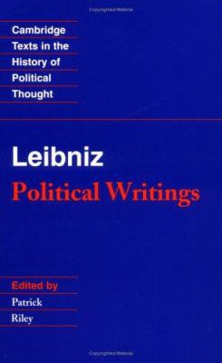 Leibniz: Political Writings 0521353807 Book Cover