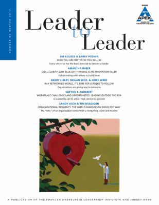 Leader to Leader, Volume 83, Winter 2016 (J-B S... 1119378230 Book Cover