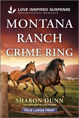 Montana Ranch Crime Ring [Large Print] 133540032X Book Cover