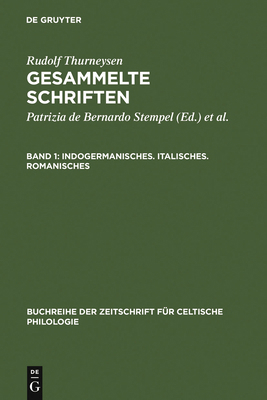 Indogermanisches. Italisches. Romanisches [German] 3484429089 Book Cover