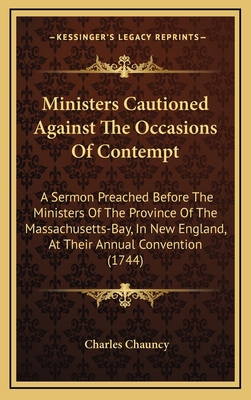 Ministers Cautioned Against The Occasions Of Co... 1168726476 Book Cover