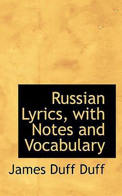 Russian Lyrics, with Notes and Vocabulary 1117077152 Book Cover