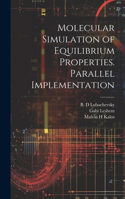 Molecular Simulation of Equilibrium Properties.... 1019587822 Book Cover