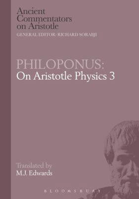 Philoponus: On Aristotle Physics 3 0715626167 Book Cover