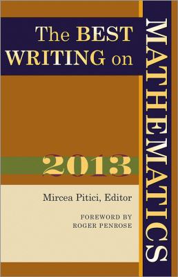 The Best Writing on Mathematics 0691160414 Book Cover