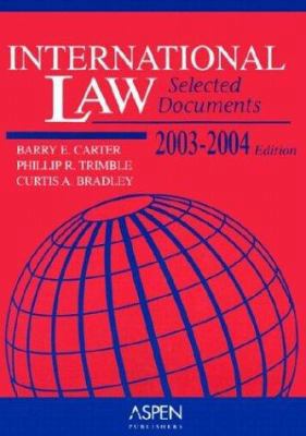 International Law 2003-2004: Selected Document 0735527083 Book Cover