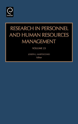 Research in Personnel and Human Resources Manag... 0762311037 Book Cover