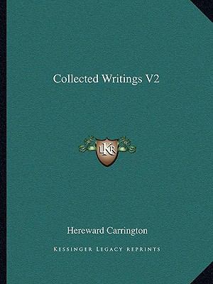 Collected Writings V2 116281134X Book Cover