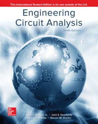 ISE Engineering Circuit Analysis 1260084884 Book Cover