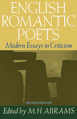 English Romantic Poets: Modern Essays in Criticism 0195019466 Book Cover