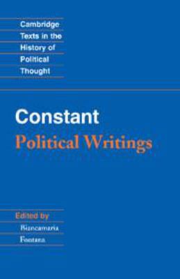 Constant: Political Writings 1139163604 Book Cover