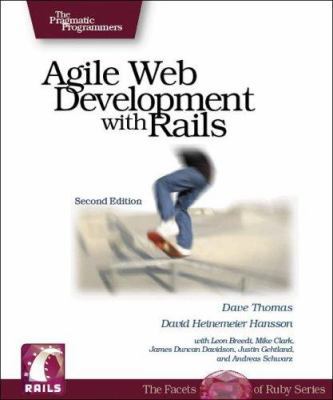 Agile Web Development with Rails 0977616630 Book Cover