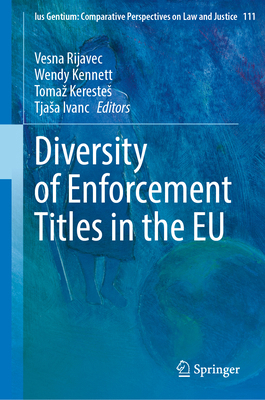 Diversity of Enforcement Titles in the EU 3031471075 Book Cover