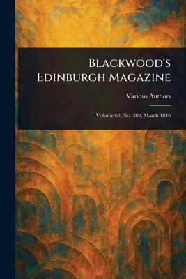 Blackwood's Edinburgh Magazine 1023403897 Book Cover