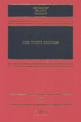 The Torts Process 0735527091 Book Cover