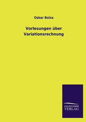 Vorlesungen über Variationsrechnung [German] 3846021938 Book Cover
