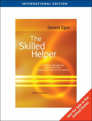 The Skilled Helper: A Problem-Management and Op... 0495604313 Book Cover