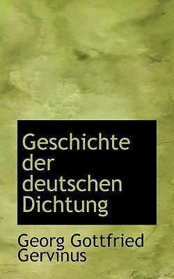 Geschichte Der Deutschen Dichtung [German] 1117399001 Book Cover