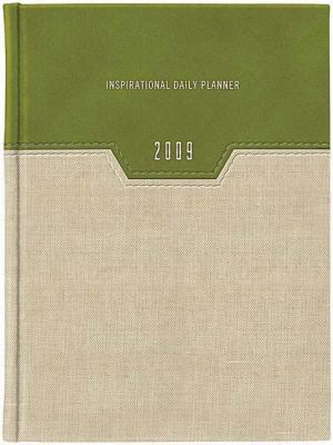 Inspirational Daily Planner Green Linen 2009 (E... 1404187022 Book Cover