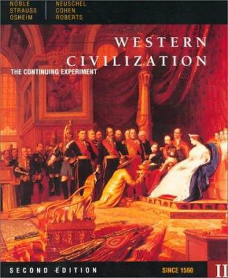 Western Civilization, Volume 2, Second Edition 0395870690 Book Cover