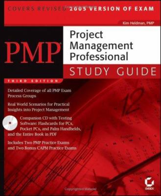 PMP: Project Management Professional Study Guid... 078213601X Book Cover