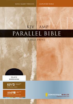 Parallel Bible-PR-KJV/Am-Large Print [Large Print] 0310921287 Book Cover