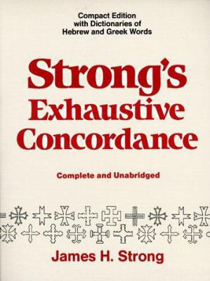 Strong's Exhaustive Concordance 0801081084 Book Cover