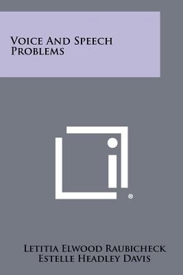 Voice and Speech Problems 1258364867 Book Cover