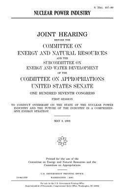 Nuclear power industry 1983496081 Book Cover