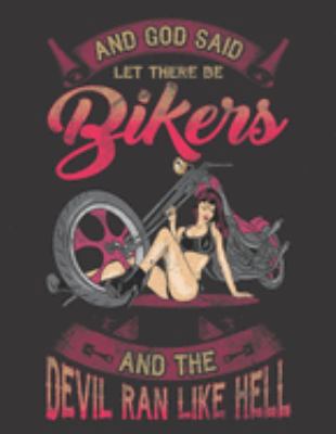 2020 Motorcycle Calendar and Planner For Bikers: Biker Bitch God Said Let There Be Bikers Devil Ran | December 2019 - December 2020 | 8.5 X 11" Large ... | Family | Work | School |Rider| Art | Gift