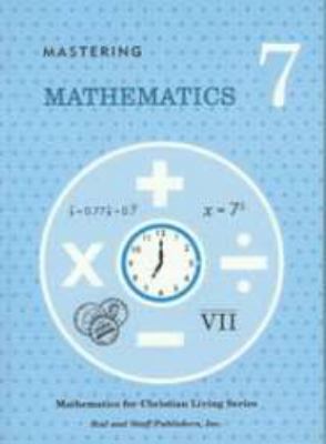 Mastering Mathematics Grade 7 Math Pupil Textbook B013XCF4UW Book Cover