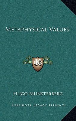 Metaphysical Values 1169016936 Book Cover