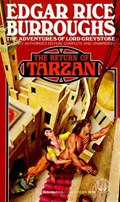 Return of Tarzan: A Tarzan Novel B0069WY1YE Book Cover