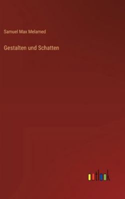 Gestalten und Schatten [German] 3368555979 Book Cover