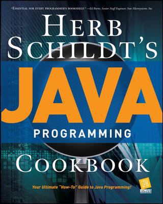 Herb Schildt's Java Programming Cookbook 0072263156 Book Cover