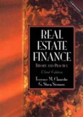 Real Estate Finance: Theory and Practice 0139749160 Book Cover